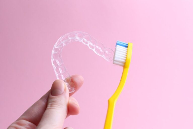 What’s the safest way to clean your Invisalign trays without damaging it?